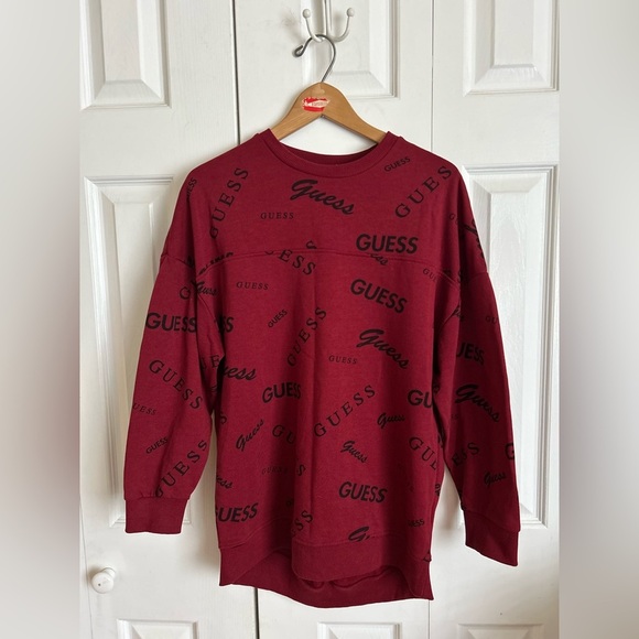Guess high low  sweatshirt - Picture 1 of 11
